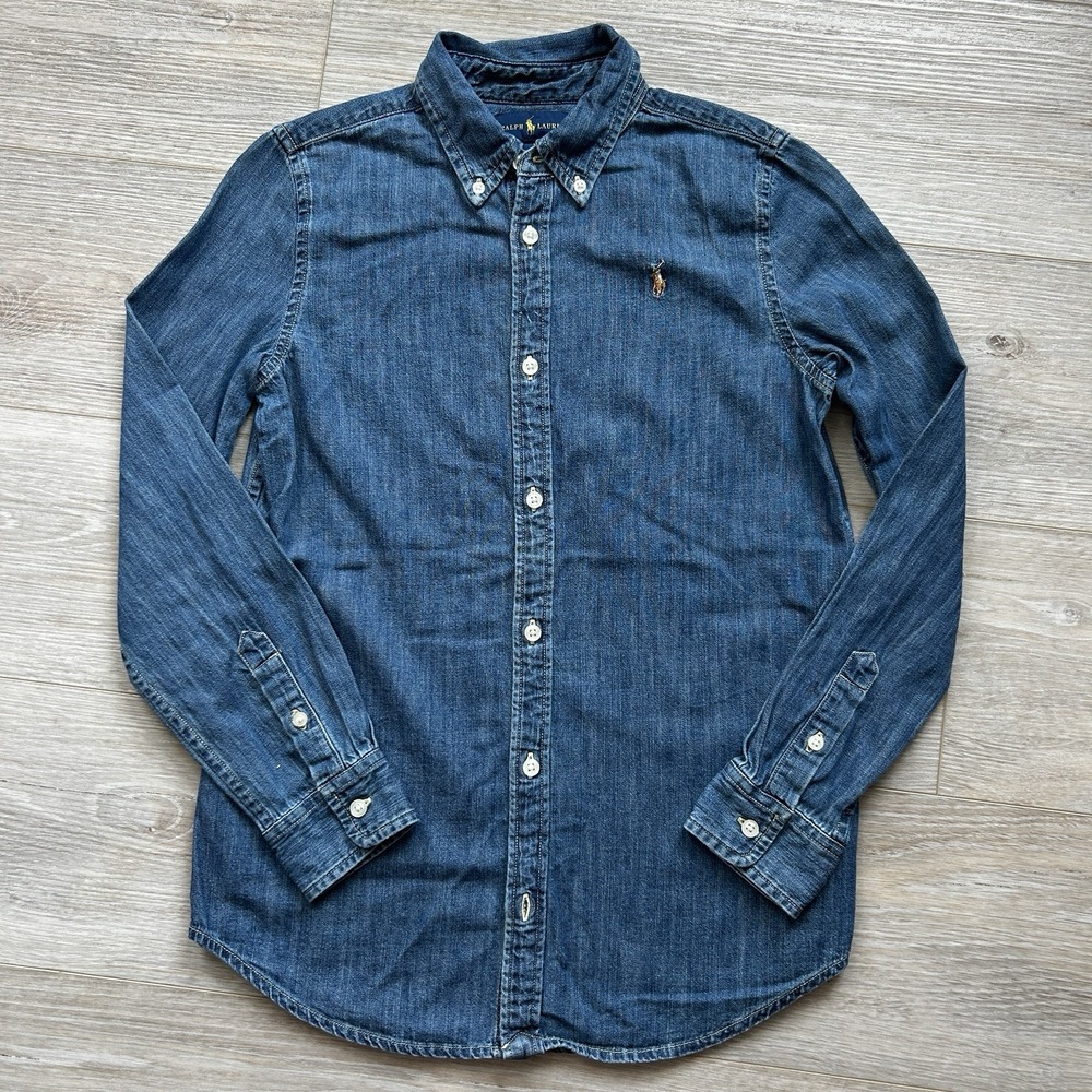 Ralph Lauren Blue Denim Shirt